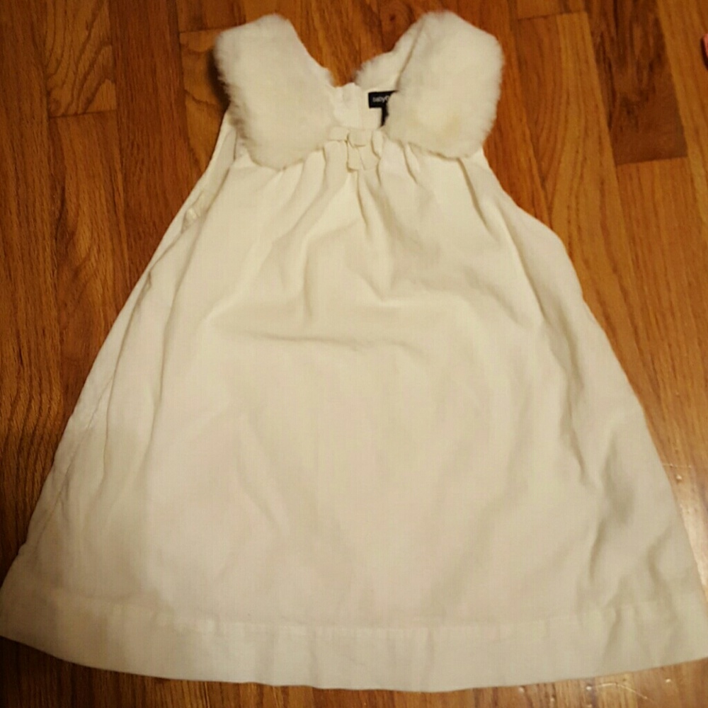 Baby gap white dress