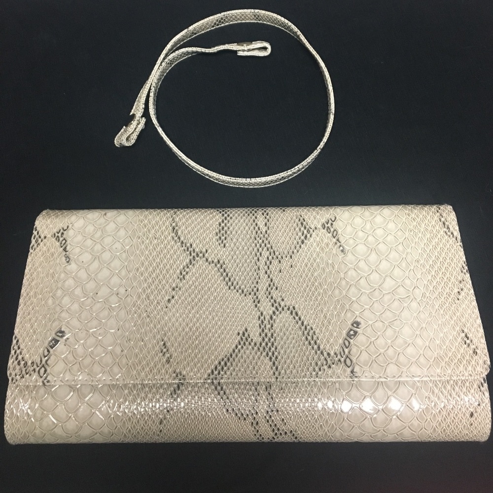 Snake Skin Clutch