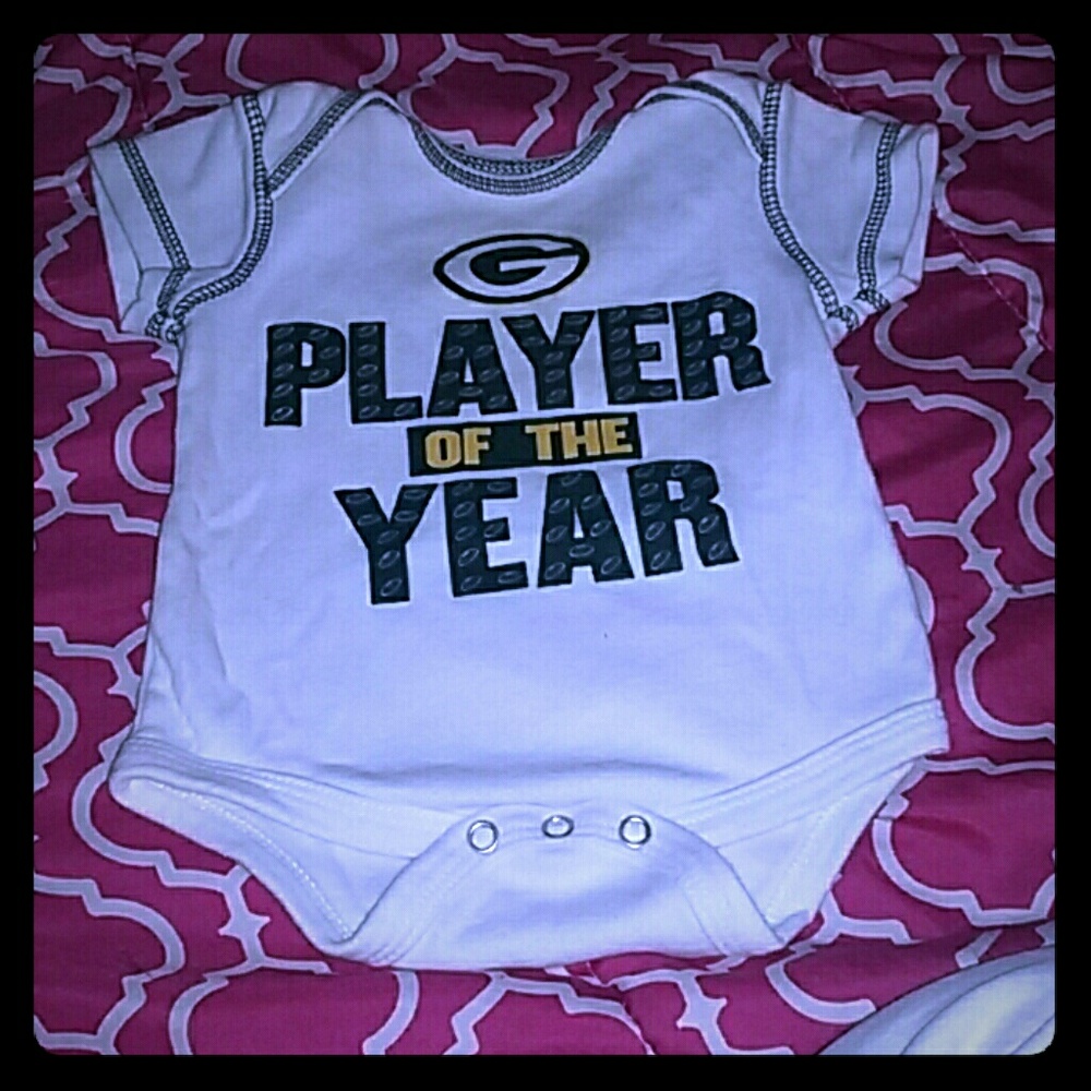 Green bay packer onsie