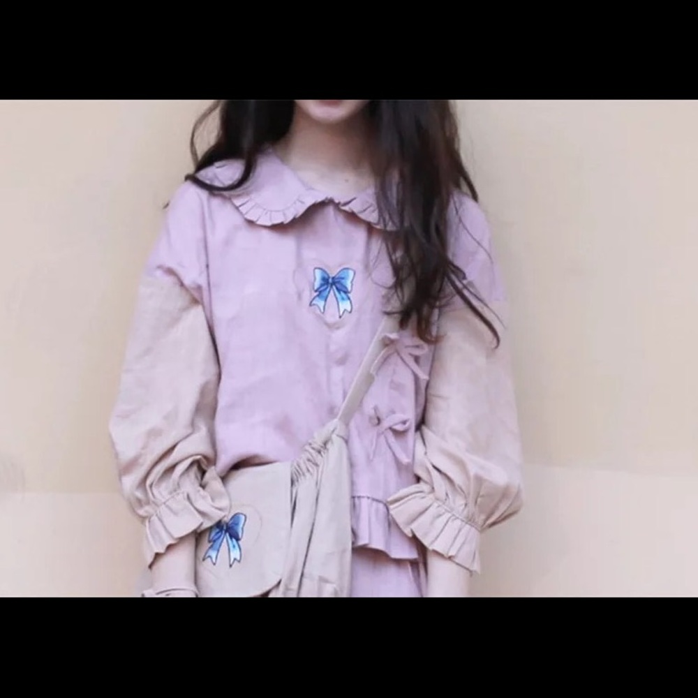 OOAK milk shake purple vintage suit
