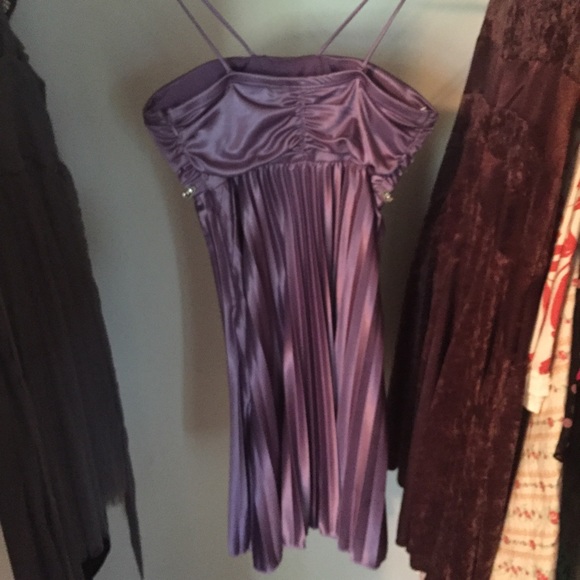 Jeweled Empire Waist Prom Dress - Picture 3 of 4