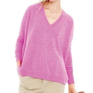 J.Crew 100% Cashmere Boyfriend Sweater