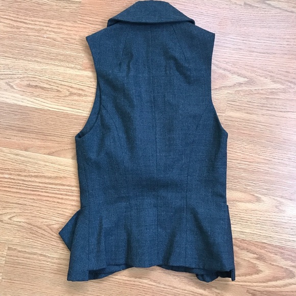 All Saints Charcoal Wool/Cashmere Vest XS - Picture 2 of 3