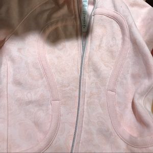 Lululemon baby pink scuba hoodie