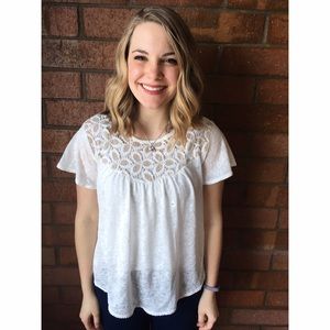 White Blouse Aeropostale