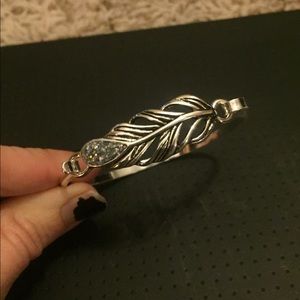 Feather hook bracelet