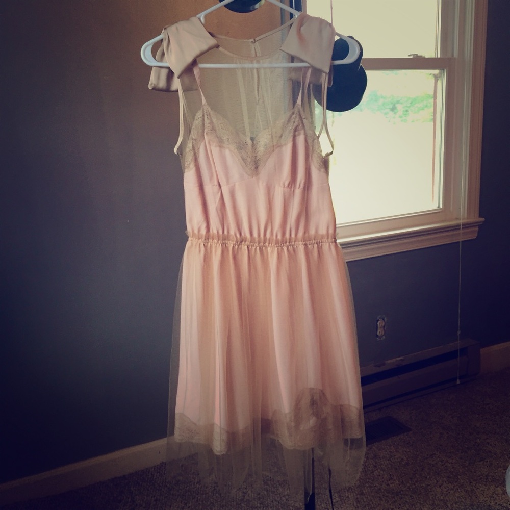 Vintage Tulle Slip Dress