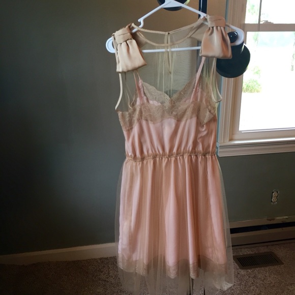 Vintage Tulle Slip Dress - Picture 3 of 4