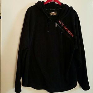 Harley Davidson fleece hoodie