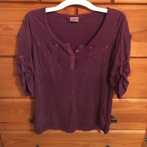 Unionbay Purple Shirt