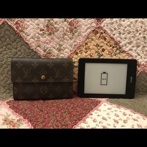 Louis Vuitton long trifold wallet