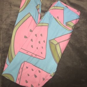 Watermelon Leggings