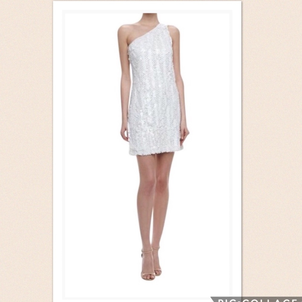 Laundry by Shelli Segal  Sequin 1 Shoulder