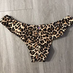 Victoria's Secret pink scrunch bikini bottoms