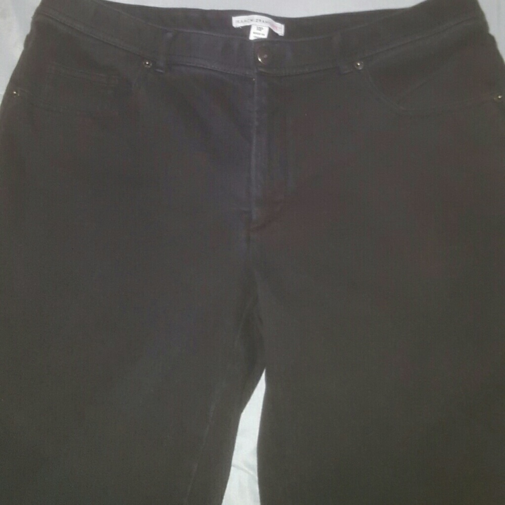 Isaac Mizrahi Black Jeans