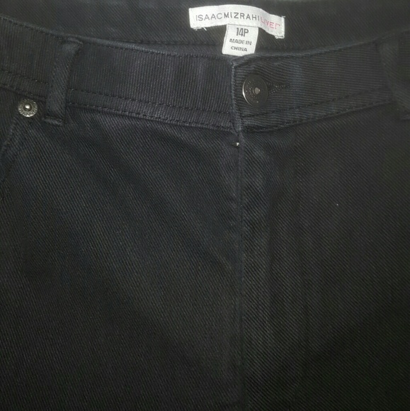 Isaac Mizrahi Black Jeans - Picture 3 of 3