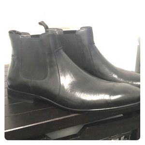 Hugo Boss brush off Chelsea boots