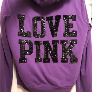 Purple Victoria's Secret jacket
