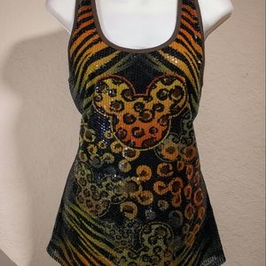 Disney Parks Sleeveless Tank Top Size Medium