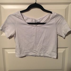 H and M crop top
