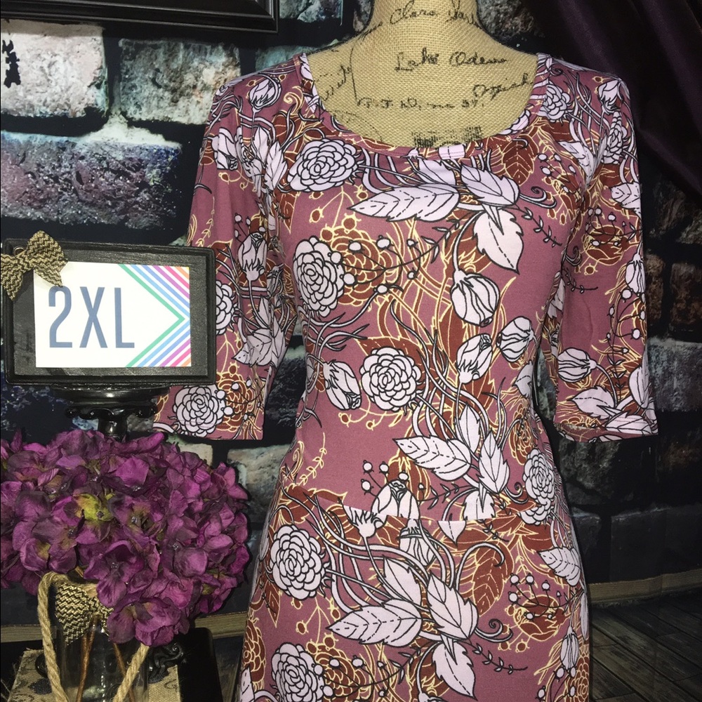BNWT 2xl Ana Dress LuLaRoe