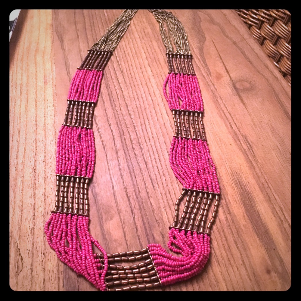 Boho statement necklace