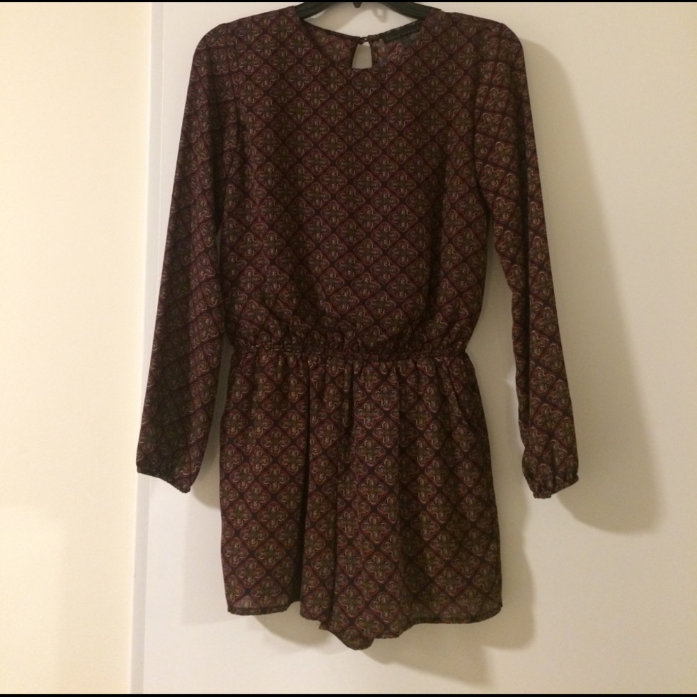 Lucca Couture long sleeve romper