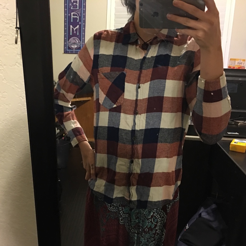 Bottom down flannel