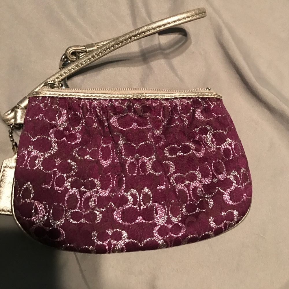 NWOT coach wristlet