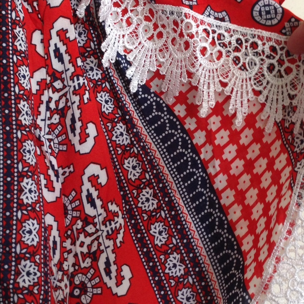 •Red, White, & Blue Romper• - Picture 3 of 5