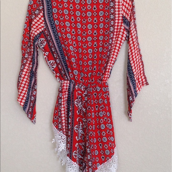 •Red, White, & Blue Romper• - Picture 5 of 5