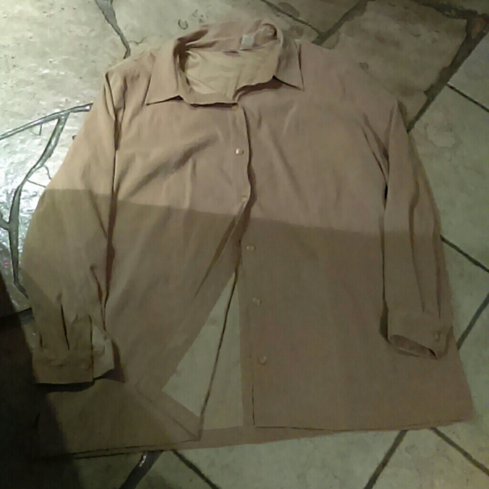 Cherokee woman soft button blouse Plus Size 24W