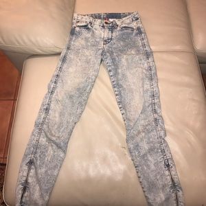 Acid Washed H&M Jeans