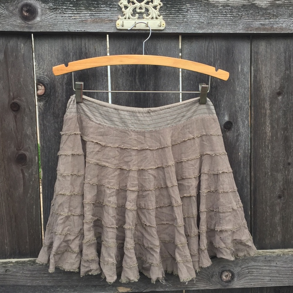 🛑 SOLD! Free People Fluffy Skirt - Picture 1 of 4