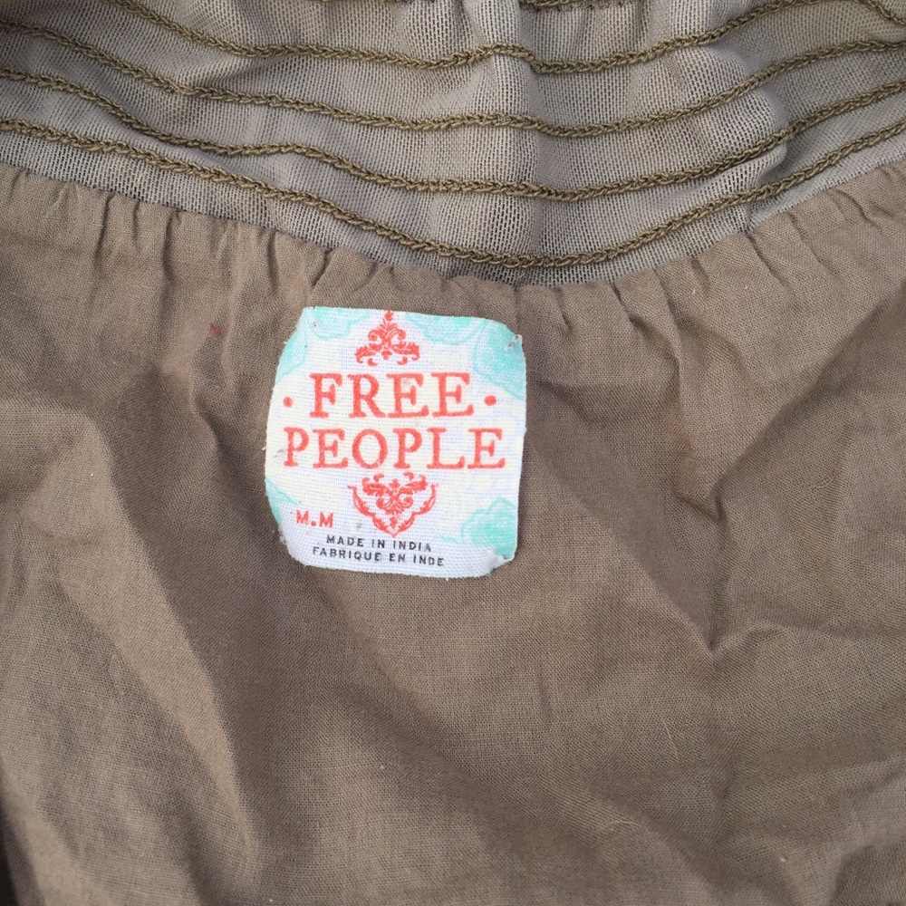 🛑 SOLD! Free People Fluffy Skirt - Picture 3 of 4