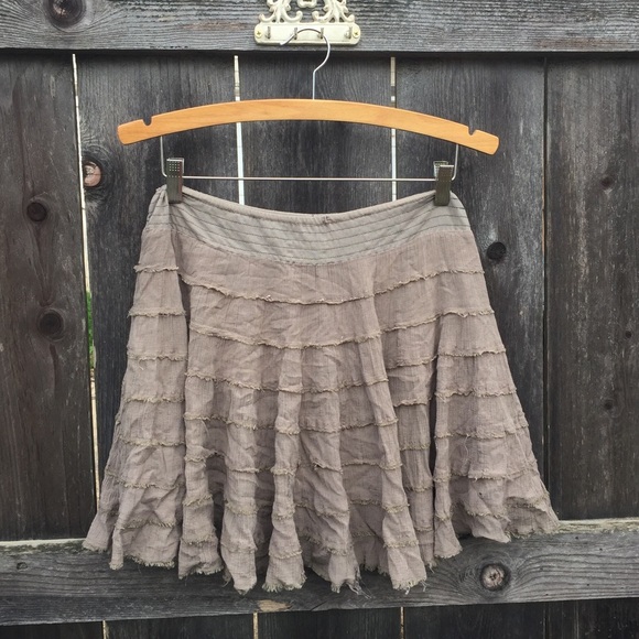 🛑 SOLD! Free People Fluffy Skirt - Picture 2 of 4