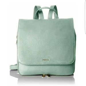 Fossil Preston Backpack in Sea Glass