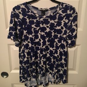 H and M floral top