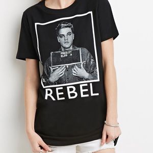 ISO ,,, Elvis Presley graphic forever 21 tee