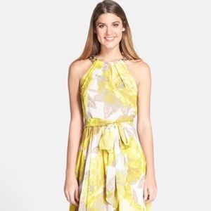 Eliza J chiffon maxi dress