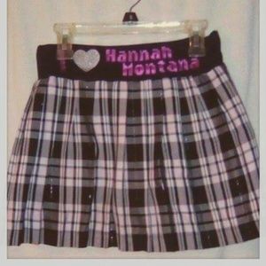 Hannah Montana Plaid Skirt