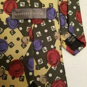 Geoffrey Beene Abstract Mens Neck Tie