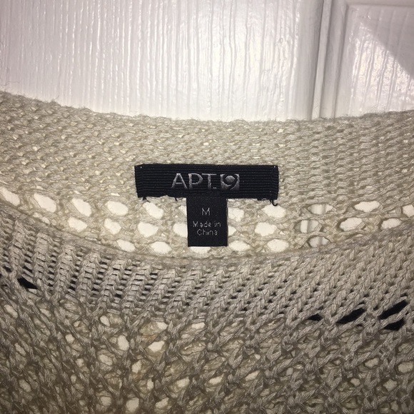 Like new mocha and cream sweater!!! - Picture 4 of 5