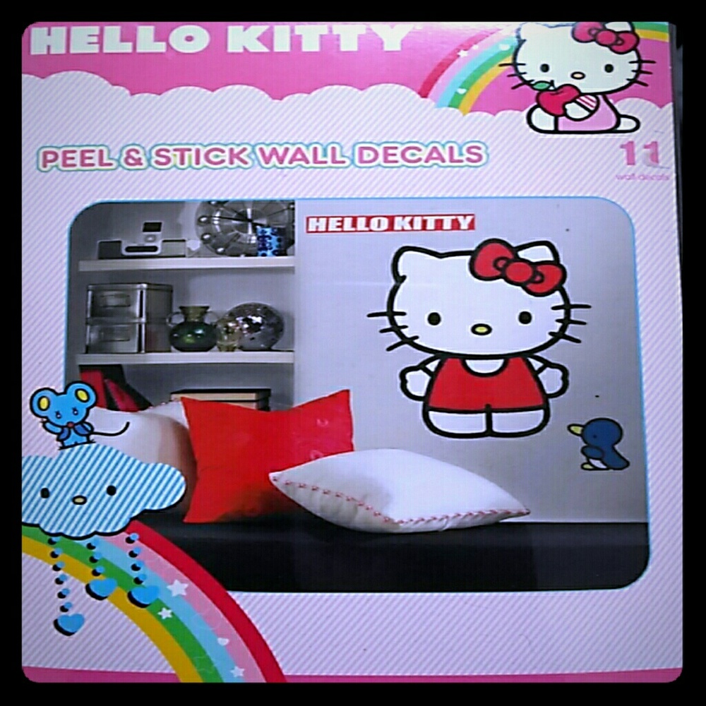 Hello Kitty Peel & Stick Wall Decals