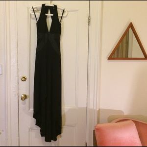 High/Low Hem Evening Dress