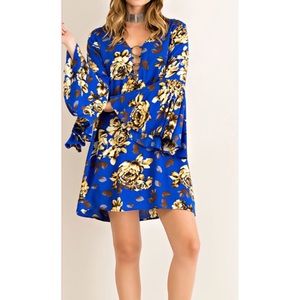 ✨ hour sale ✨Boho blues Dress ✨ hour sale ✨Boho blues Dress