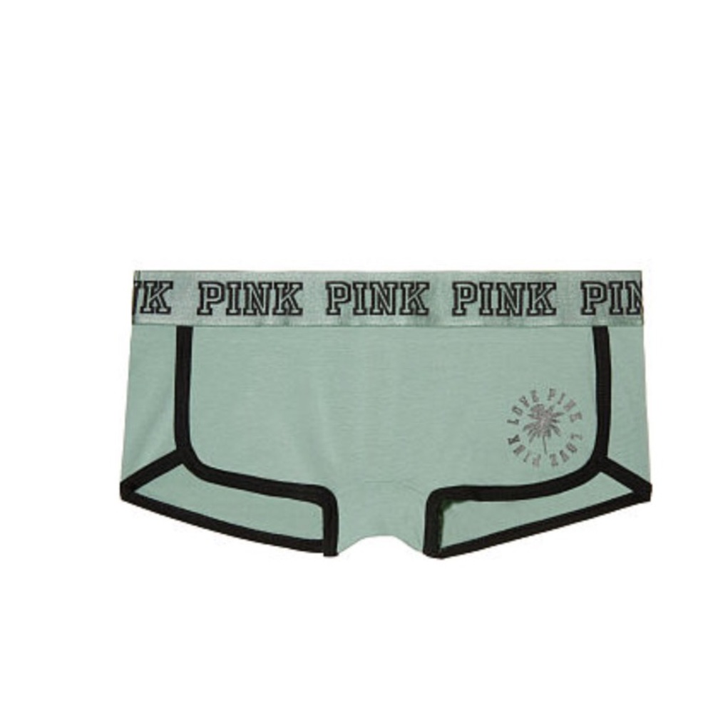 BNIP PINK Victoria's Secret boyshort with logo