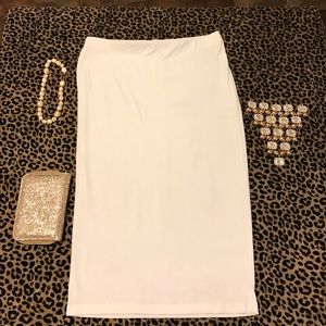 Forever 21 Skirts - Body All On Me Cream Skirt Forever 21 Skirts - Body All On Me Cream Skirt