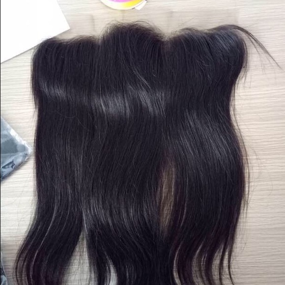 Malaysian Straight 3 bundles of 20inch Frontals 20