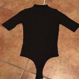 Black fashion nova bodysuit
